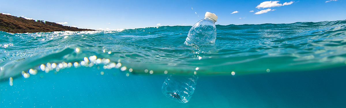 plastic in the ocean