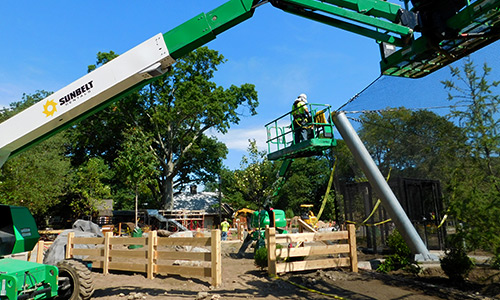children's zoo construction