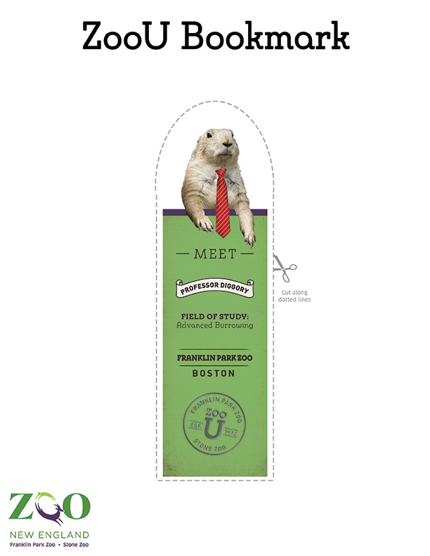 prairie dog bookmark
