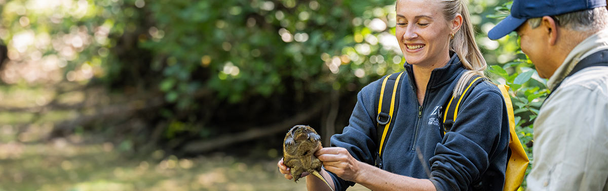 Field conservation team